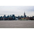 thumbnail image 2 of Berzel, Erin 14x11 Black Ornate Wood Framed with Double Matting Museum Art Print Titled - NYC Skyline III, 2 of 4