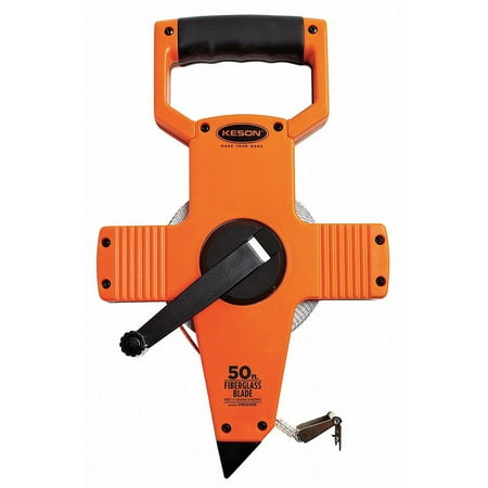 UPC: 0052837001101 | Keson Tape Measure 1/2 In x 50 ft/15m Pumpkin OTR-10M-50