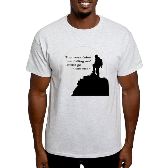 CafePress - Mountains Calling T Shirt - Light T-Shirt - CP