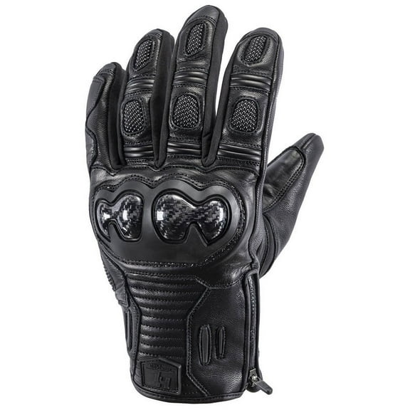Tourmaster Trailbreak Mens Leather Adventure Touring Waterproof Gloves Black SM