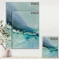 thumbnail image 3 of Designart 'Indigo Abstract Watercolor Blue' Nautical & Coastal Canvas Artwork, 3 of 3