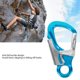 thumbnail image 4 of Clip de mosquetón mosquetón de escalada en roca pulido fino resistente a la oxidación en forma de D de 35KN para escalada en roca para hamaca ANGGREK  Otros, 4 of 8