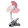 thumbnail image 2 of Dreambaby Brand Pink Clip-on Fan with Soft Fins - For All Carseats and Strollers- Infants & Toddlers, 2 of 11