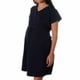 thumbnail image 2 of Vestido de Maternidad Casual algodón Ajustable Almacenes Mario Color Azul Marino Talla Unitalla, 2 of 4