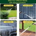 thumbnail image 6 of Oioii Aquoxis Pressure Washer Spray Nozzle Made of Stainless Steel, 3 Rotating Spray Modes for Patio, Fence, Car, Siding and Outdoor Cleaning, Durable and Efficient Washing Tool,As Shown, 6 of 6