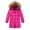 Pinky, variant on Toddler Fleece Jacket Kids Girls Boys Winter Warm Thick Hooded Down Coat Down Jacket Padded Overcoat New Fall Jackets Winter Outerwear Pinky 130