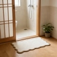 thumbnail image 5 of Bathroom Rugs Beige Bath Rugs/Abosrbent Bath Mats for Bathroom, Washroom|Quick Drying, Machine Washable, Non Slip Bathroom-Mat for Home Essentials, 5 of 9