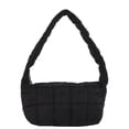 thumbnail image 4 of Bolso Para Axilas De Mujer De Otoño E Invierno, Bolsos De Un Solo Hombro De Color Sólido, Bolso A Cuadros sonducket AP007372-05, 4 of 6
