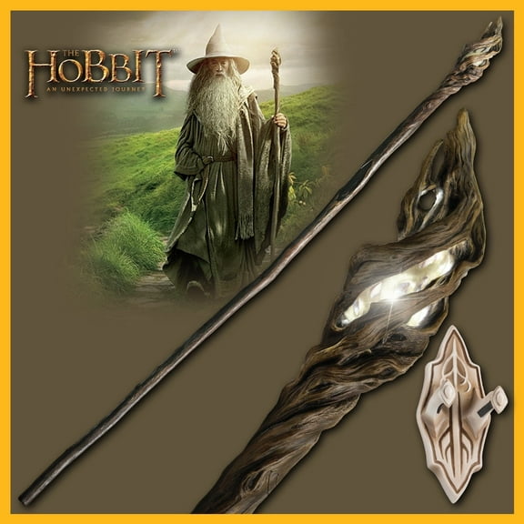 Gandalf's Illuminated Staff - Officially Licensed The Hobbit Replica