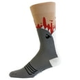 thumbnail image 6 of Mens Shark Attack Socks Funny Jaws Funny Sayings Cool Gag Gift Novelty Footware, 6 of 8