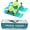 blue, variant on Mini Short Ski Skates for Snow,Mini Short Ski Skates for Snow Pro Version,Adjustable Short Mini Ski Skates,Short Snowskates Snowblades Skiboards for Winter Sport Skiing Equipment