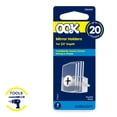 thumbnail image 2 of Ook Mirror Holders for 1/4" Depth, 20 lbs, Acrylic, Clear, Clear, 8 pack, 2 of 14