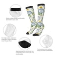 thumbnail image 6 of Fotbe Vintage Utensils print Women's Men's Novelty Crew Socks Cotton Socks Knee High Socks for Walking,Running,Nurses,Pregnancy, 6 of 9