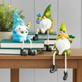 thumbnail image 5 of Gnome Shelf Sitter With Flower Seasonal Decor - Green, 5 of 5