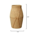 thumbnail image 3 of Jamie Young Co Dragonfly Seagrass Basket Natural Jute, 3 of 6