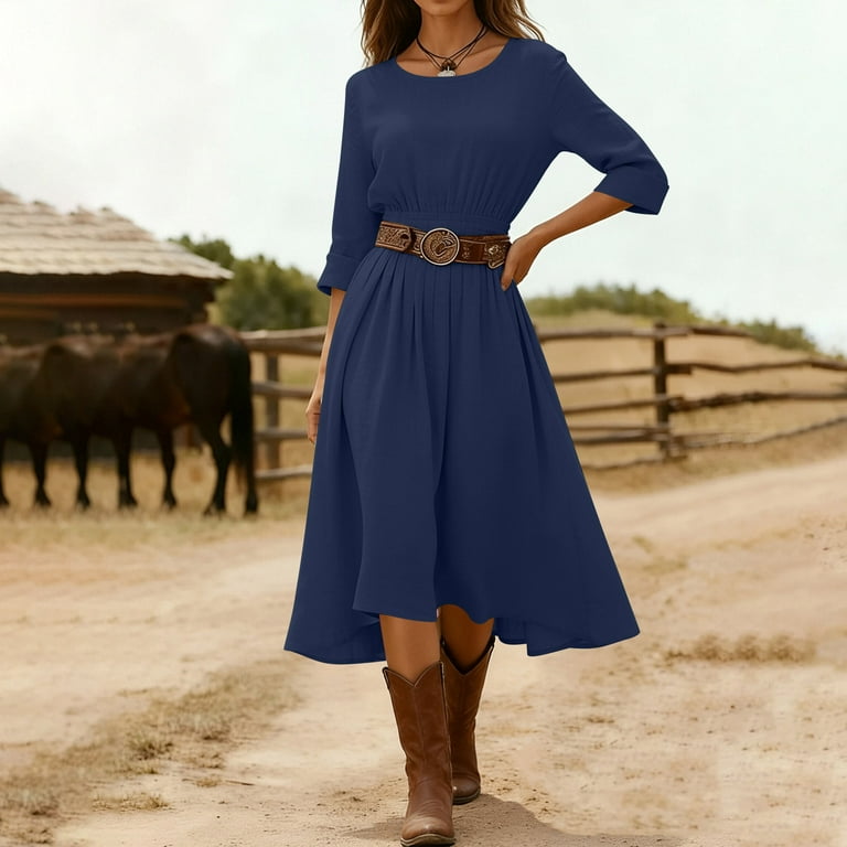 YUTK Women's Solid Color Linen V-neck Long Sleeve Maxi Dress With Pockets Breathable Soft Casual Wear for Office Brunch Weekend Getaways Daily Dark YUTK Women's Solid Color Linen V-neck Long Sleeve Maxi Dress With Pockets Breathable Soft Casual Wear for Office Brunch Weekend Getaways Daily Dark