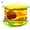 B, variant on DOPI Pet Nest Hamburger Fries Shape Keep Warmth Moisture-proof Cute Pet Dogs Cats Bed House for All Seasons