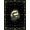 Black Gold Green, Pattern 10, variant on Design&I 8'x10' Washable Area Rug Witchy Celestial Moon Design With Gothic Mystical Star Border Snake Flowing for King Size Bedroom, Under Bed, Sleek Flatweave Pet Friendly