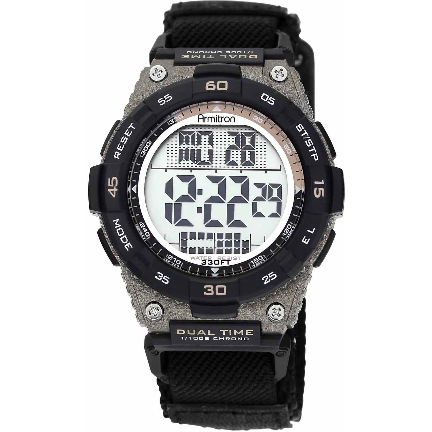 Armitron Men's Sport Silver Round Watch