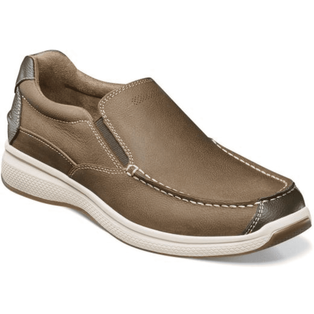 florsheim great lakes moc toe slip on