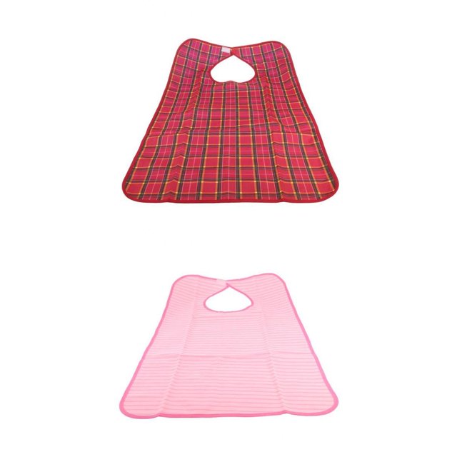 Delantal de para Discapacitados con Babero Reutilizable Impermeable 2 Piezas