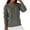 Gray, variant on Cable Knit Sweaters for Women Trendy V Neck Pullover Green Casual Solid Women Sweaters L