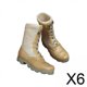 thumbnail image 1 of Botas De Trabajo Para Hombre De 6 X 1/6, Calzado De Moda Para Muñeco De Figura Masculina De 12 Pulgadas, Disfraz De Color Amarillo Claro, 1 of 8
