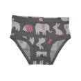 thumbnail image 2 of 6 Packs Toddler Little Girls Kids Underwear Cotton Briefs Size 2T 3T 4T 5T 6T, 2 of 4