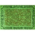 thumbnail image 1 of Ahgly Company Indoor Rectangle Persian Green Traditional Area Rugs, 2' x 3', 1 of 1