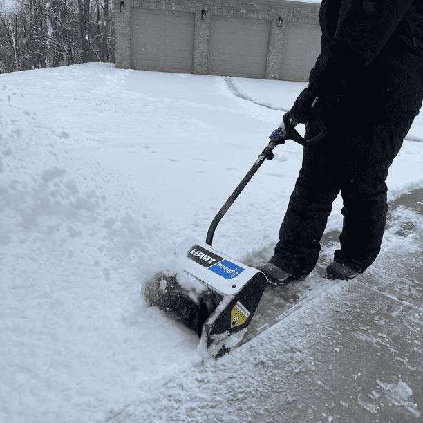 HART Powerfit Cordless Snow Blower Attachment for Trimmers