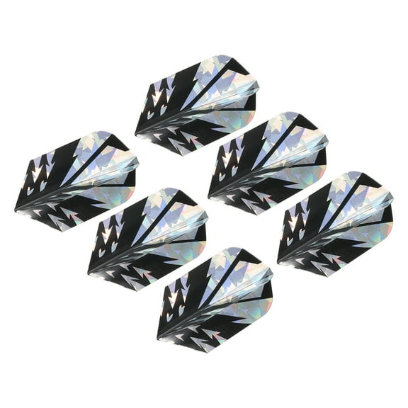 Uxcell Slim Dart Flights, 6 Pack PET Dart Accessories, Arrow Pattern