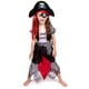 thumbnail image 4 of Disfraz de pirata Dress Up America Buccaneer para niñas y niños, 4 of 6