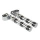 thumbnail image 5 of Reposapiés para motocicleta, pedales, barra de protección del motor resistente, antideslizante, multifunción, modificados, para bricolaje, suministros Plata, 5 of 8