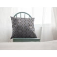 thumbnail image 5 of Flower Prism Double Sided Suede Pillow, Zippered, Copper and Gray, 5 of 5