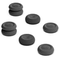 thumbnail image 1 of 3 pares (6 piezas) de fundas para mandos, color negro, compatibles con mandos de PS4/PS5, cubiertas para mandos de pulgar CQC y FPS, cubierta de balancín analógico, 1 of 5
