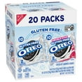thumbnail image 2 of OREO Gluten Free Original & Double Stuf Chocolate Sandwich Cookies Variety Pack, 20 Snack Packs, 2 of 4