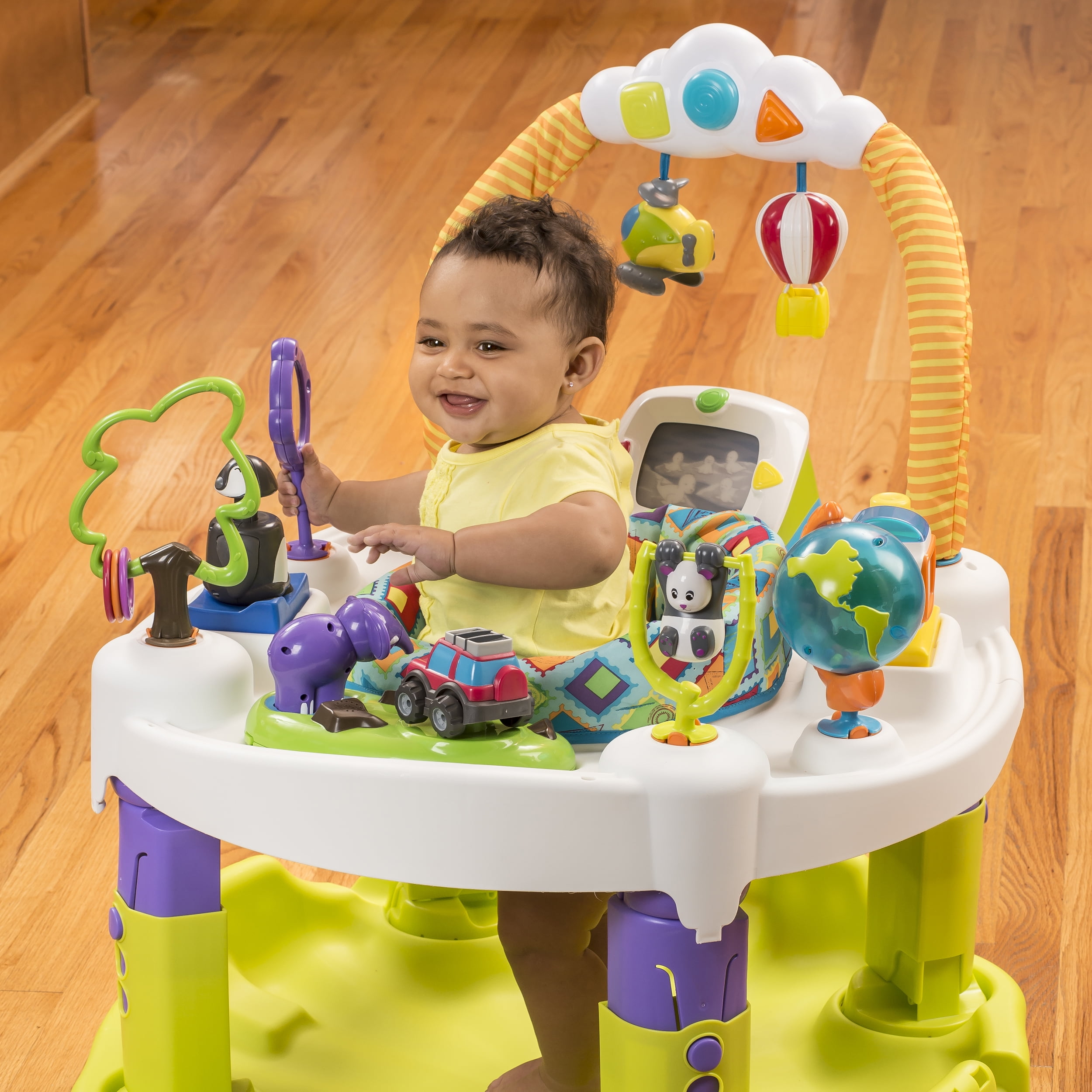 around the world exersaucer