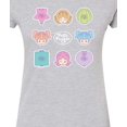thumbnail image 3 of Polly Pocket - Polly Pocket Grid - Junior's Fitted Graphic T-Shirt, 3 of 5