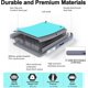 thumbnail image 4 of Inflatable Floating Dock Air Dock Platform, 6ft/8ft Non-Slip Inflatable Water Mat Floating Island Raft for Lake Pool Beach Ocean, 4 of 5
