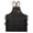 Black, variant on Fiykzur Canvas Cross Back Chef Cotton Aprons for Men Women with Large Pockets
