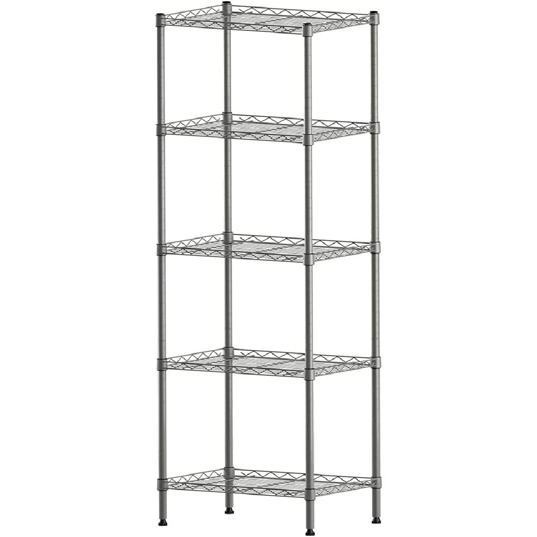 Shelving Metal Rack Adjustable Unit Storage Shelves for Laundry