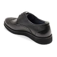 thumbnail image 2 of Elegante Men's Crotone Leather Oxford Shoes, Vivaro Nero,7 M US, 2 of 5