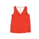thumbnail image 2 of bar III Blusa de punto con espalda en V para mujer, naranja, grande, 2 of 2