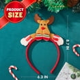thumbnail image 3 of Joyfy 12 Pcs Christmas Headbands Assorted Design 3D Christmas Hair Accessories for Women Men Kids, Christmas Holiday Costume Headbands Party Favors Photo Booth (One Size Fits All), 3 of 12