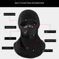 thumbnail image 3 of Cheers.US Winter Windproof Fleece Ski Mask Motorcycle Windproof Ski Thermal Balaclava Face Cover Neck Warmer Headwear Motorcycle Thermal Face Mask Bandana, 3 of 7