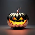thumbnail image 2 of CafePress - Shiny Jack O' Lantern - White Shot Glass, Unique and Funny Shot Glass, 2 of 2