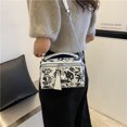 thumbnail image 2 of Bolso de mano con grafiti para mujer, bandolera, Bolso de mano, Bolso de hombro informal, 2 of 6