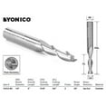 thumbnail image 2 of Yonico CNC Router Bit Up Cut Solid Carbide 3/16" X 3/4" X 1/4" X 2" - 31212-SC, 2 of 4