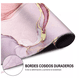 thumbnail image 4 of BLOOSOM Mouse Pad Jaspeado Alfombrilla Raton Antideslizante 80 x 30 cm Rosa, 4 of 4