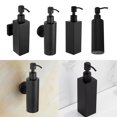 thumbnail image 3 of 2 Unids Acero Inoxidable Champú Jabón Dispensador Bomba Botella Accesorio En Cuadrado 200 Ml, 3 of 9